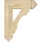 Ekena Millwork Olympic Arts & Crafts Rough Sawn Bracket, Douglas Fir, 4"W x 16"D x 20"H BKT04X16X20OLY03RDF - alternate 3